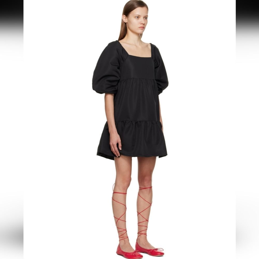 Women's Banana Republic Mini Puff Sleeve Dress Size Small
